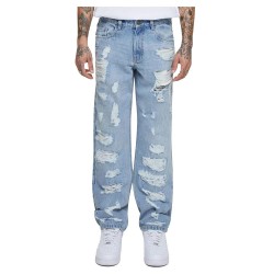 дънки,мъжки,панталони,urban,classics,heavy,ounce,straight,fit,heavy,destroyed,jeans,blue