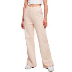 панталони,дамски,панталони,urban,classics,heavy,terry,garment,dye,slit,pants,pink
