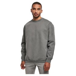 блуза,мъжки,пуловери,urban,classics,heavy,terry,garment,dye,sweatshirt,grey