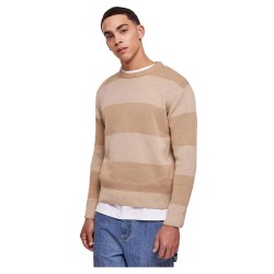 блуза,мъжки,пуловери,urban,classics,heavy,oversized,striped,sweatshirt,beige,(warm,sand,wet,sand)