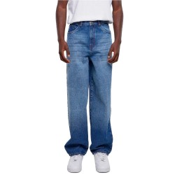 дънки,мъжки,панталони,urban,classics,heavy,ounce,baggy,fit,jeans,new,mid,blue,washed,(blue)