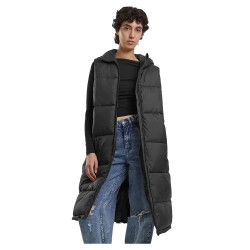 потник,дамски,потници,urban,classics,long,hooded,puffer,vest,black