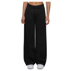 панталони,дамски,панталони,urban,classics,organic,pleated,pants,black