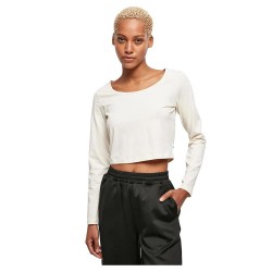 тениска,дамски,тениски,urban,classics,organic,wide,neck,cropped,long,sleeve,t,shirt,white,sand,(white)