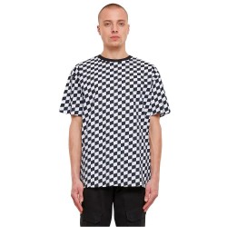 тениска,мъжки,тениски,urban,classics,oversized,check,short,sleeve,t,shirt,black,check,(black)
