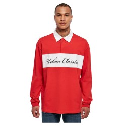 тениска,мъжки,тениски,urban,classics,oversized,rugby,long,sleeve,t,shirt,red