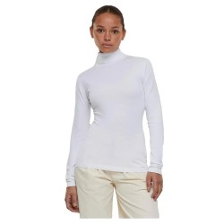 блуза,дамски,пуловери,дамски,плетени,дрехи,urban,classics,knitted,high,neck,sweater,white,(white)