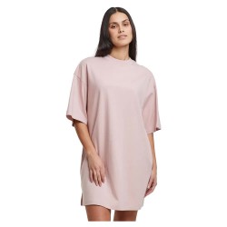рокля,дамски,поли,и,рокли,urban,classics,organic,heavy,oversized,short,sleeve,short,dress,pink,(powder,rose)