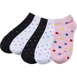 чорапи,мъжки,чорапи,urban,classics,rainbow,no,show,socks,5,pairs,multicolor,(white,black,hibiskus,pink)