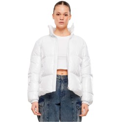 яке,дамски,якета,и,палта,urban,classics,recycled,short,shiny,padded,jacket,white