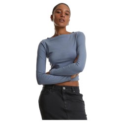 тениска,дамски,тениски,urban,classics,ruffled,super,slim,long,sleeve,t,shirt,cloud,sky,(blue)