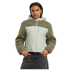 яке,дамски,якета,и,палта,urban,classics,sherpa,crinkle,nylon,mix,jacket,green,(pale,green,stone,green)