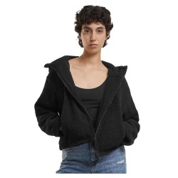 яке,дамски,якета,и,палта,urban,classics,short,sherpa,jacket,black