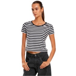 тениска,дамски,тениски,urban,classics,short,striped,short,sleeve,t,shirt,white,black,(white,black)