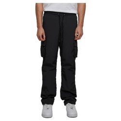 панталони,мъжки,панталони,urban,classics,straight,leg,nylon,cargo,pants,black,(black)