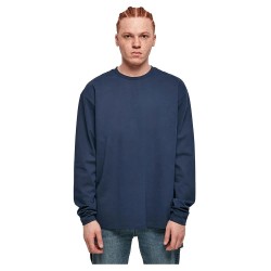 тениска,мъжки,тениски,urban,classics,ultra,heavy,oversized,long,sleeve,t,shirt,dark,blue,(blue)