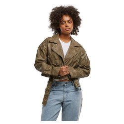 яке,дамски,якета,и,палта,urban,classics,vintage,leather,jacket,green,(olive)