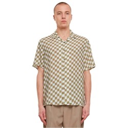 карирана,риза,мъжки,ризи,urban,classics,viscose,aop,resort,short,sleeve,shirt,beige,(khali,check)