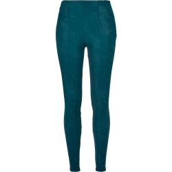 панталони,дамски,панталони,urban,classics,washed,faux,leather,pants,blue,(jasper)