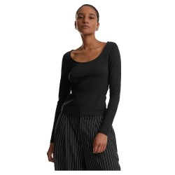 тениска,дамски,тениски,urban,classics,wide,neck,long,sleeve,t,shirt,2,units,black,(black,white)