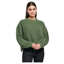 блуза,дамски,пуловери,дамски,плетени,дрехи,urban,classics,wide,oversize,(big,),sweater,green,(salvia)