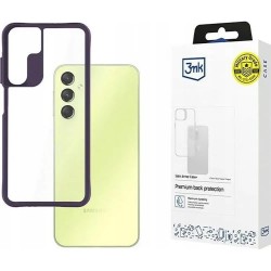 3MK Galaxy A25 Satin Armor phone case 5G - Clear (Purple) други,аксесоари,3mk,galaxy,a25,satin,armor,phone,case,5g,clear,(purple)