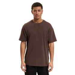 тениска,мъжки,тениски,def,basic,short,sleeve,t,shirt,choclate,brown,(brown)