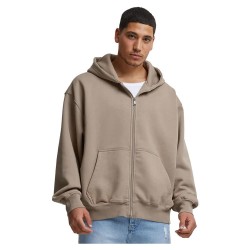 блуза,мъжки,пуловери,def,dfzh042,full,zip,sweatshirt,brown,(brown,washed01)