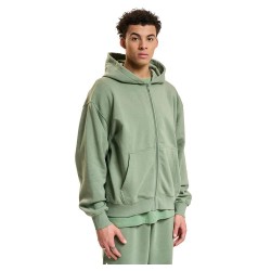 блуза,мъжки,пуловери,def,full,zip,sweatshirt,green,(green,washed)