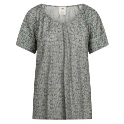 тениска,дамски,тениски,trespass,colleen,short,sleeve,t,shirt,green,willow,print,(grey)