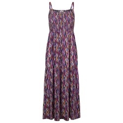 рокля,дамски,поли,и,рокли,trespass,selena,sleeveless,dress,multicolor,(navy,print)