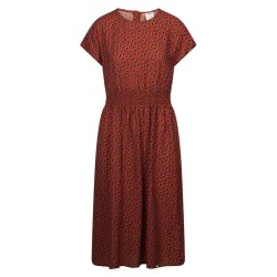 рокля,дамски,поли,и,рокли,trespass,susanne,dress,burnt,sienna,print,(red)