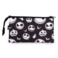 канцеларски,принадлежности,nightmare,before,xmas,triple,21x11x3.5,cm,pencil,case,multicolor,(black)