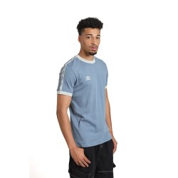 тениска,мъжки,тениски,umbro,taped,short,sleeve,t,shirt,blue,(blue,mirage)