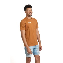 тениска,мъжки,тениски,umbro,wardrobe,elba,short,sleeve,t,shirt,brown,(camel)