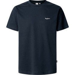 тениска,мъжки,тениски,pepe,jeans,back,clag,short,sleeve,t,shirt,dulwich,blue,(blue)