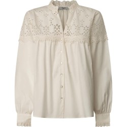 риза,с,дълъг,ръкав,дамски,блузи,дамски,ризи,pepe,jeans,bernadette,long,sleeve,shirt,mousse,white,(beige)