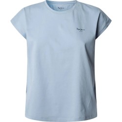 тениска,дамски,тениски,pepe,jeans,blooma,short,sleeve,t,shirt,dazed,blue,(blue)