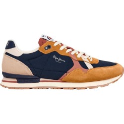 маратонки,мъжки,маратонки,pepe,jeans,brit,cover,m,trainers,blue,(cognac,brown)