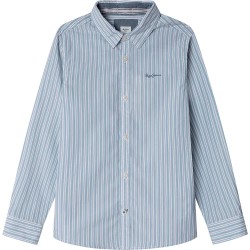 риза,с,дълъг,ръкав,детски,ризи,pepe,jeans,carley,long,sleeve,shirt,blue