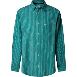риза,с,дълъг,ръкав,мъжки,ризи,pepe,jeans,chartres,long,sleeve,shirt,pop,green,(green)