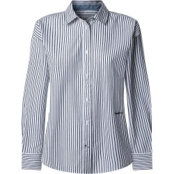риза,с,дълъг,ръкав,дамски,блузи,дамски,ризи,pepe,jeans,clem,long,sleeve,shirt,blue