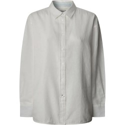 риза,с,дълъг,ръкав,дамски,блузи,дамски,ризи,pepe,jeans,chipper,long,sleeve,shirt,white