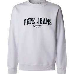 блуза,мъжки,пуловери,pepe,jeans,derril,sweatshirt,white,(white)