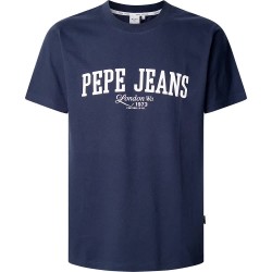 тениска,мъжки,тениски,pepe,jeans,derril,tee,short,sleeve,t,shirt,dulwich,blue,(blue)