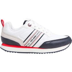 маратонки,детски,маратонки,pepe,jeans,dublin,half,b,trainers,white,(white)