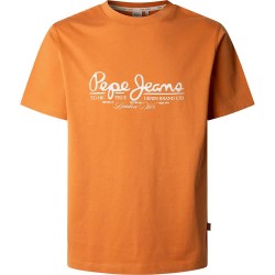 тениска,мъжки,тениски,pepe,jeans,dumas,tee,short,sleeve,t,shirt,orange,(sundown,orange)