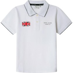 детски,блузи,с,яка,pepe,jeans,edgar,short,sleeve,polo,white,(white)