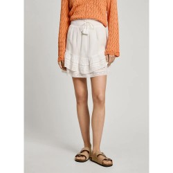 пола,дамски,поли,и,рокли,pepe,jeans,elena,skirt,white