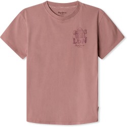 тениска,детски,тениски,pepe,jeans,finley,short,sleeve,t,shirt,dusty,pink,(pink)